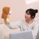 Kawaii mão dedo fantoche, brinquedo de pelúcia macio, boneca de pelúcia, brinquedos educativos, kawaii, pai mãe, irmão, irmã Cosplay