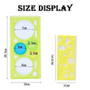Conjunto de Estênceis de Desenho Geométrico Spirograph – Criatividade e Educação para Crianças