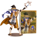 PVC Magician Anime Action Figure Brinquedos, Tensei: reencarnação sem emprego, Roxy, Migudia, Mushoku, coleção Adulto, boneca modelo, 25cm