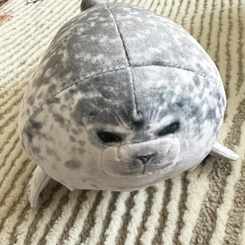 Almofada de Foca 20cm Kaiyukan – Pelúcia Macia e Popular do Aquário
