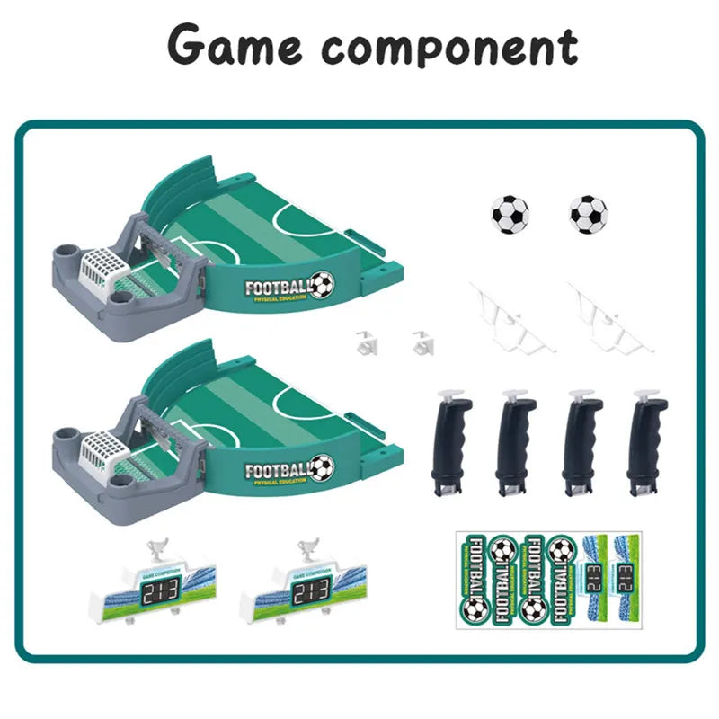 Jogo de tabuleiro de futebol de mesa para festa familiar, bola de jogo de mesa, brinquedos portáteis de futebol, brinquedo esporte ao ar livre, presente para crianças