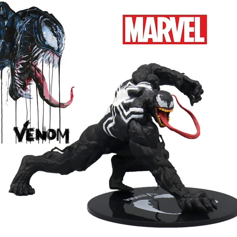 Venoms spidermans filme figura ação brinquedos modelo placa decoração do carro boneca brinquedo de aniversário presente