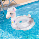 Assento de girafa para bebês, ótimo para piscina, boia inflável, suporte para aprendizado