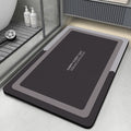 Tapete de Banheiro Super Absorvente - Antiderrapante, Secagem Rápida, Lavável, Ideal para Chuveiro, Banheira, Piso e Porta de Banheiro