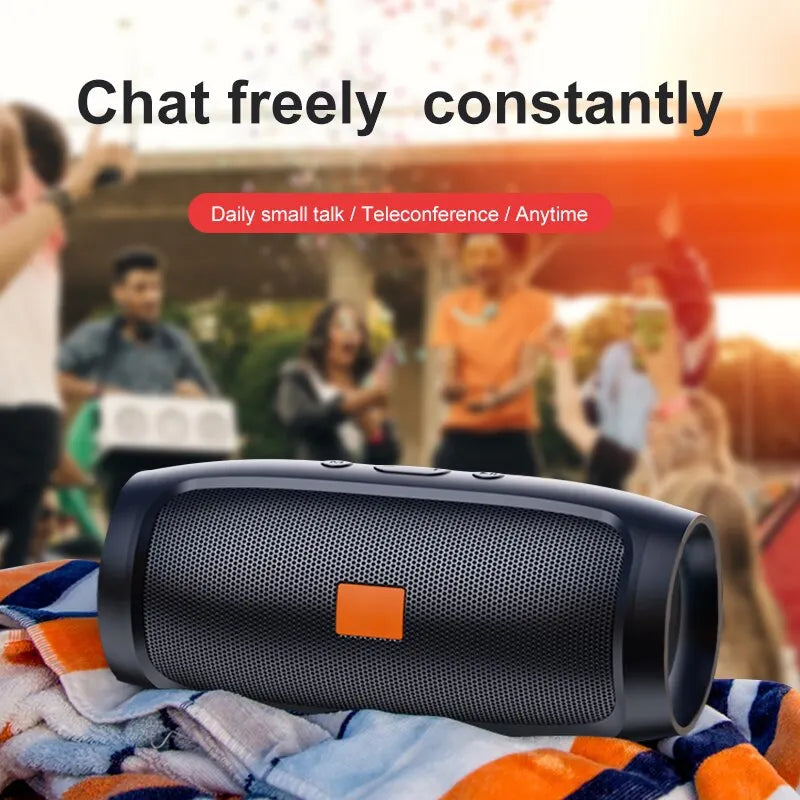 Alto-falante bluetooth duplo estéreo, portátil, subwoofer 50 alto-falante sem fio