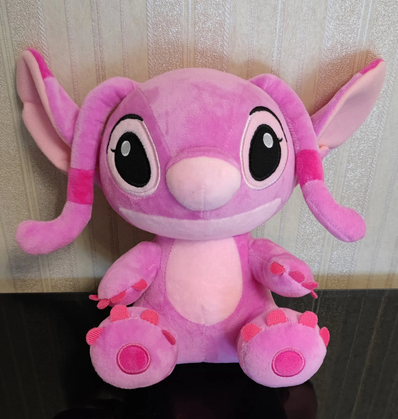 Pelúcia do Stitch - Bonecos de Pelúcia Azul e Rosa Inspirados em Lilo & Stitch