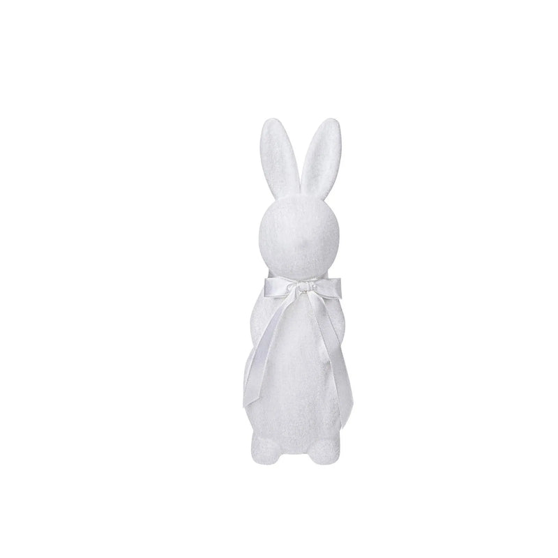 Coelho de Pelúcia com Efeito Aveludado – Decoração de Páscoa, Desmontável, 3 Tamanhos
