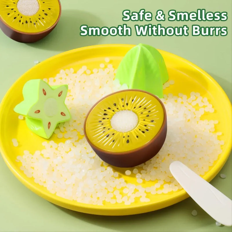 Conjunto de frutas e legumes para crianças, brinquedos de cozinha para meninos e meninas, presentes de Natal
