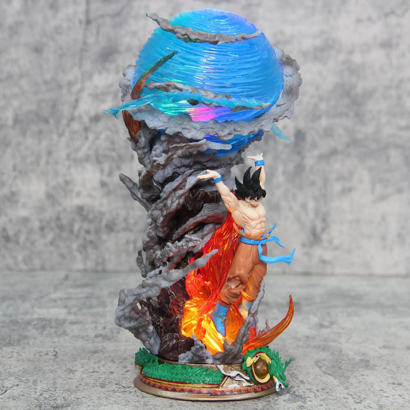 Figuras de ação de anime Dragon Ball, figura de Goku, bomba super espiritual, son goku, modelo de PVC Gk, brinquedos de coleção, presentes, 23 cm
