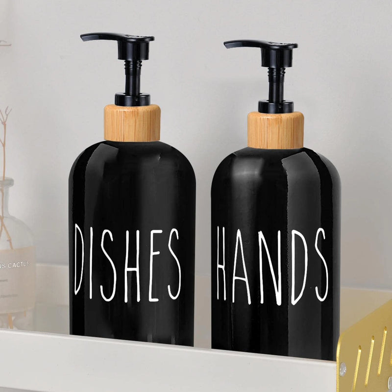 Saboneteira para Cozinha, Louça ou Mãos, Saboneteira para Banheiro, Recarregável, 500 ml / 16 oz