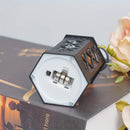 Lâmpada, hexagonal Vela LED, portátil, pequeno, lâmpada retro desktop, decoração, presente criativo