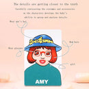 Adivinhe quem eu sou em um jogo de mesa, Quem é o personagem Board Card, Treinamento Lógico, Interação Pai-Filho, Intelectual