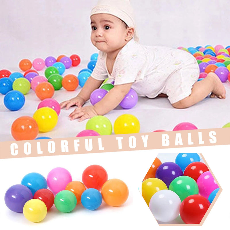 Bola de ar anti-stress para crianças, esportes ao ar livre, ecológica, piscina aquática, ondas do mar, brinquedos engraçados para crianças, 5,5 cm, 50 peças, 100 peças