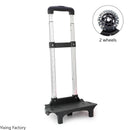 Estrutura de Rodinhas para Mochila Escolar Infantil com Alça Expandível