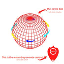 Bola Voadora Boomerang Flyorb Mágica com Luzes LED - Brinquedo Drone Voador com Efeitos de Spinner para Crianças - Presente de Natal