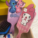 Escovas de Cabelo de Animações da Disney para Crianças, Lilo e Stitch, Mickey e Minnie Mouse, Pente, Escova de Cabelo para Meninas