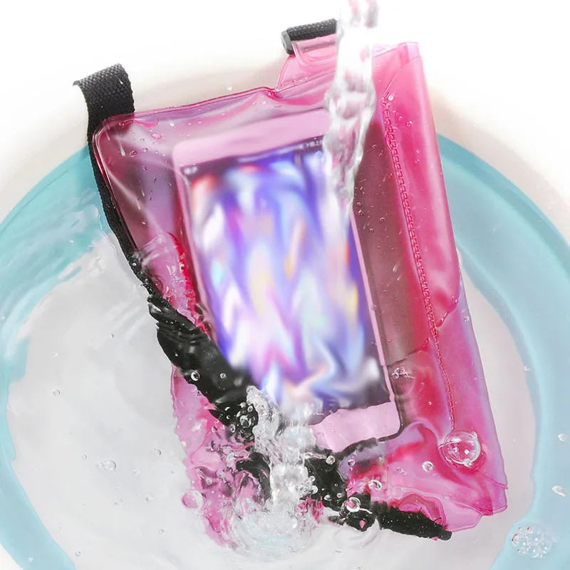 Saco impermeável de PVC para mergulho, bolsa para mergulho, protetor de  telefone móvel, para uso ao ar livre, praia, mergulho