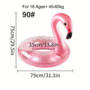 Flutuadores Infláveis de Flamingo para Adultos, Brinquedos de Praia de Verão, Anel de Natação para Crianças, Flutuadores de Piscina