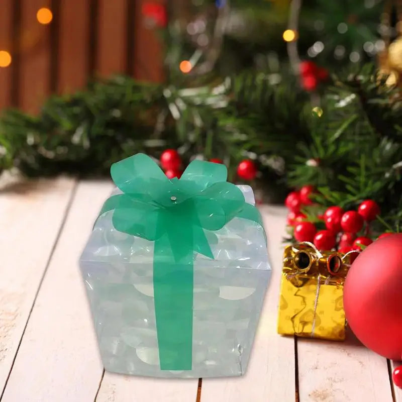 Caixa de presentes brilhantes de Natal / LED / Artigos para o Natal em casa