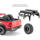 Modelo de carro captador de liga DODGE-Mamute 1000 TRX, metal fundido, veículo off-road, simulação de luz e luz, presente para crianças, 1:32