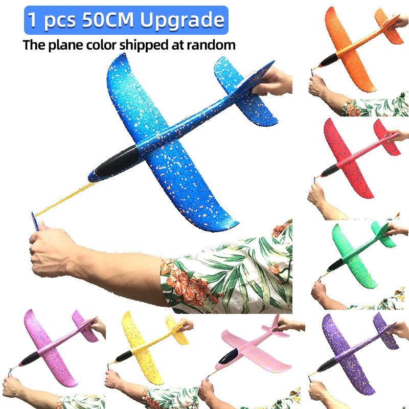 Lançador de Aviões para brincar ao ar livre, brinquedo criativo para crianças