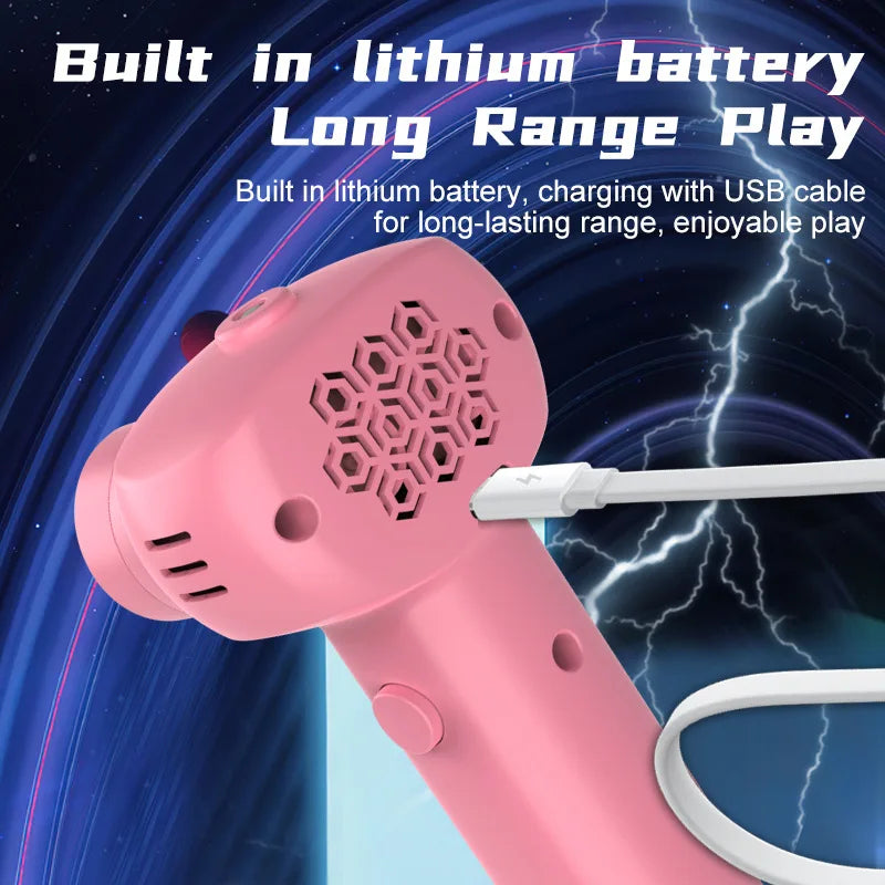 Lançador Loop Fidget Toy – Brinquedo Divertido com Cordão Luminosa, Velocidade Ajustável e Design Compacto para Crianças e Adultos
