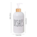 Saboneteira para Cozinha, Louça ou Mãos, Saboneteira para Banheiro, Recarregável, 500 ml / 16 oz