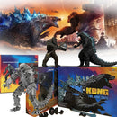SHM-Figura de Ação Godzilla Vs Kong Movie PVC, Kaiju Monsterverse, Modelo dinossauro, Brinquedos de colecção, Presentes, 2021