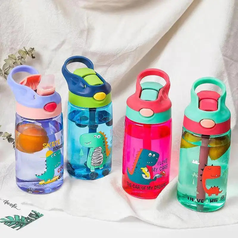 Garrafa de água infantil com canudo para crianças/bebês