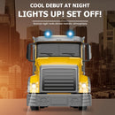 Escavadeira de Controle Remoto para Crianças, Caminhão De Mistura, Brinquedo Do Guindaste, Carro De Engenharia, Escavador, Caminhão Basculante, Presente, 2.4Ghz, 6 Canais, 1:24