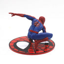 Homem-aranha figura vingadores modelo desktop chassi do carro ornamento decoração de escritório coleção estátua natal
