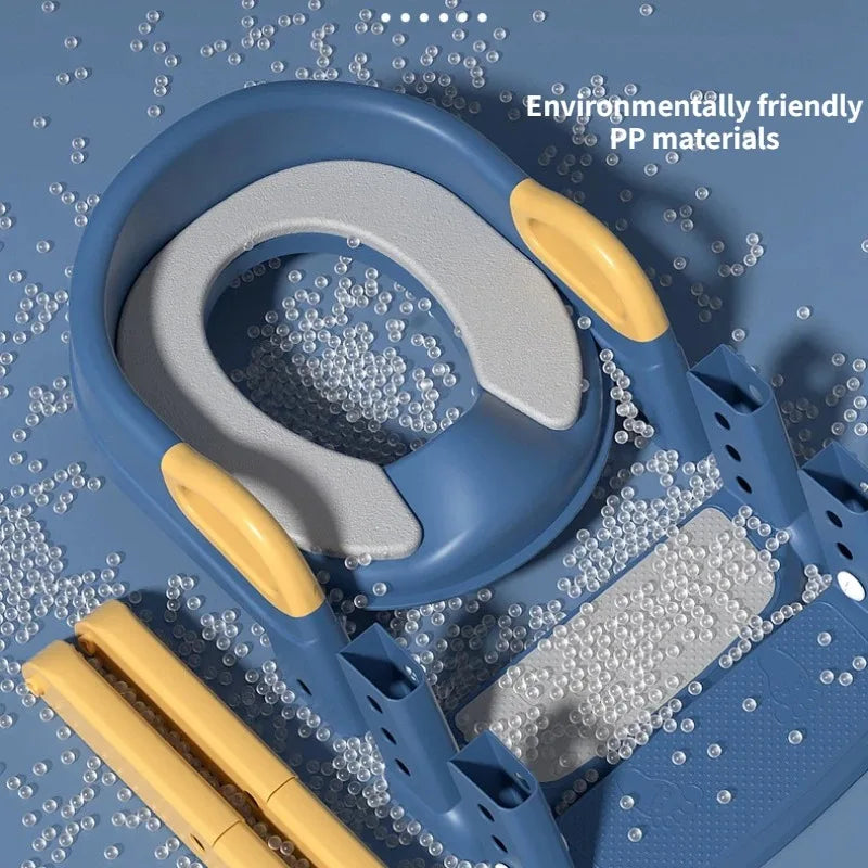 Troninho / Penico com pés dobráveis infantil, para treinamento de banheiro para meninos e meninas