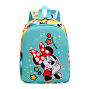 Mochila infantil Disney - Mickey e Minnie, bolsa multifuncional de desenhos animados, mochila infantil, novo