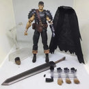 Figma410 Berserk 16cm Guts Black Swordman Anime Action Figure Periphery Model Gifts Ornaments