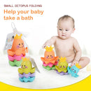 Máquina de eletricidade elétrica de caranguejo infantil, polvo dos desenhos animados, Ocean Life, Brinquedos para criança, Banheiro, Praia, Bonito