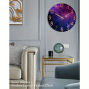 Relógio de parede de vidro nórdico moderno simplicidade decoração personalizada moda criatividade casa sala estar relógio silencioso