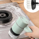 Escova de limpeza automática elétrica, recarregável, portátil, cozinha, lavagem de louça, panela, sapato, garrafa, banheiro, profissional