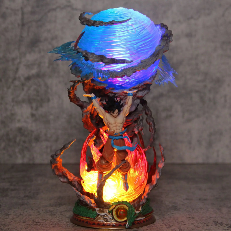 Figuras de ação de anime Dragon Ball, figura de Goku, bomba super espiritual, son goku, modelo de PVC Gk, brinquedos de coleção, presentes, 23 cm