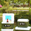 Mini Geladeira Portátil 2 em 1 para Carros e Casas - Refrigerador e Aquecedor Compacto para Viagens, Piqueniques e Uso Doméstico