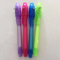 Conjunto com 4 Canetas Luminosas - Caneta Mágica Roxa 2 em 1 com Luz UV e Tinta Invisível, Brinquedo Educativo para Crianças, Ideal para Aprender e Desenhar