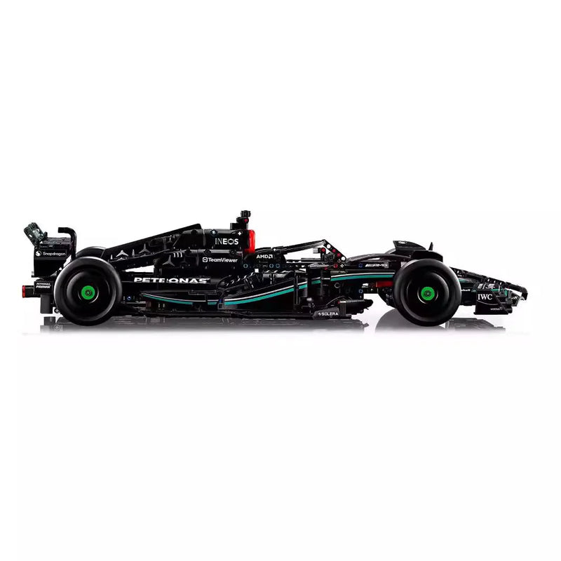 Blocos de construção Super Race Car para menino, F1 42171, 1:8, W14 E, desempenho técnico, modelo de montagem, brinquedos para veículos, presente de tijolos, 1642 peças