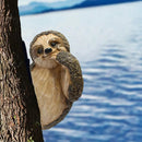 Estátua de preguiça, decoração de árvore criativa, paisagismo ao ar livre, decoração de pátio, estátua de resina, artesanato, jardim