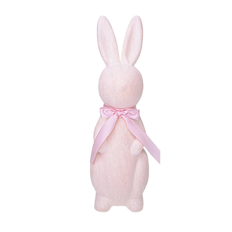 Coelho de Pelúcia com Efeito Aveludado – Decoração de Páscoa, Desmontável, 3 Tamanhos