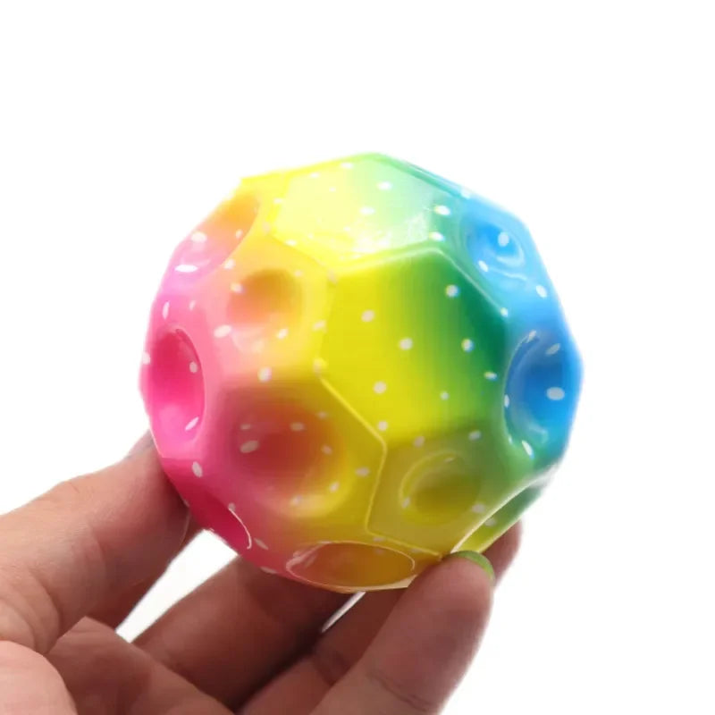 Bola de salto alto extremo espaço bola crianças brinquedos ao ar livre, brinquedos sensoriais para crianças