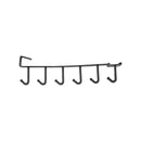 Ganchos organizadores para Cozinha, Suporte para Canecas e Xícaras, Gabinete de plástico, Ganchos Multifunções, 6 Ganchos