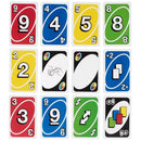Mattel-UNO Entertainment Board Game, Cartas Engraçadas, Entretenimento Familiar, Brinquedos Divertidos, Caixa de Presente, Cartão uno