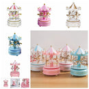 Caixa De Música De Carrossel De Fantasia Criativa, Decoração, Fácil De Uso