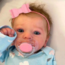 Boneca Reborn de 18 Polegadas Felicia – Bebê Realista e Encantador, Ideal para Presente de Natal para Crianças