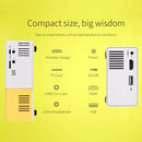 SALANGE-YG300 Pro Mini Projetor LED, Portátil, 1080P, Full HD, Áudio, HDMI, USB, Vídeo