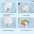 Balança Digital Portátil LED, eletrônica, Pesagem em Gramas, Medição de Peso, Cozinha, Até 5kg, 1pc.